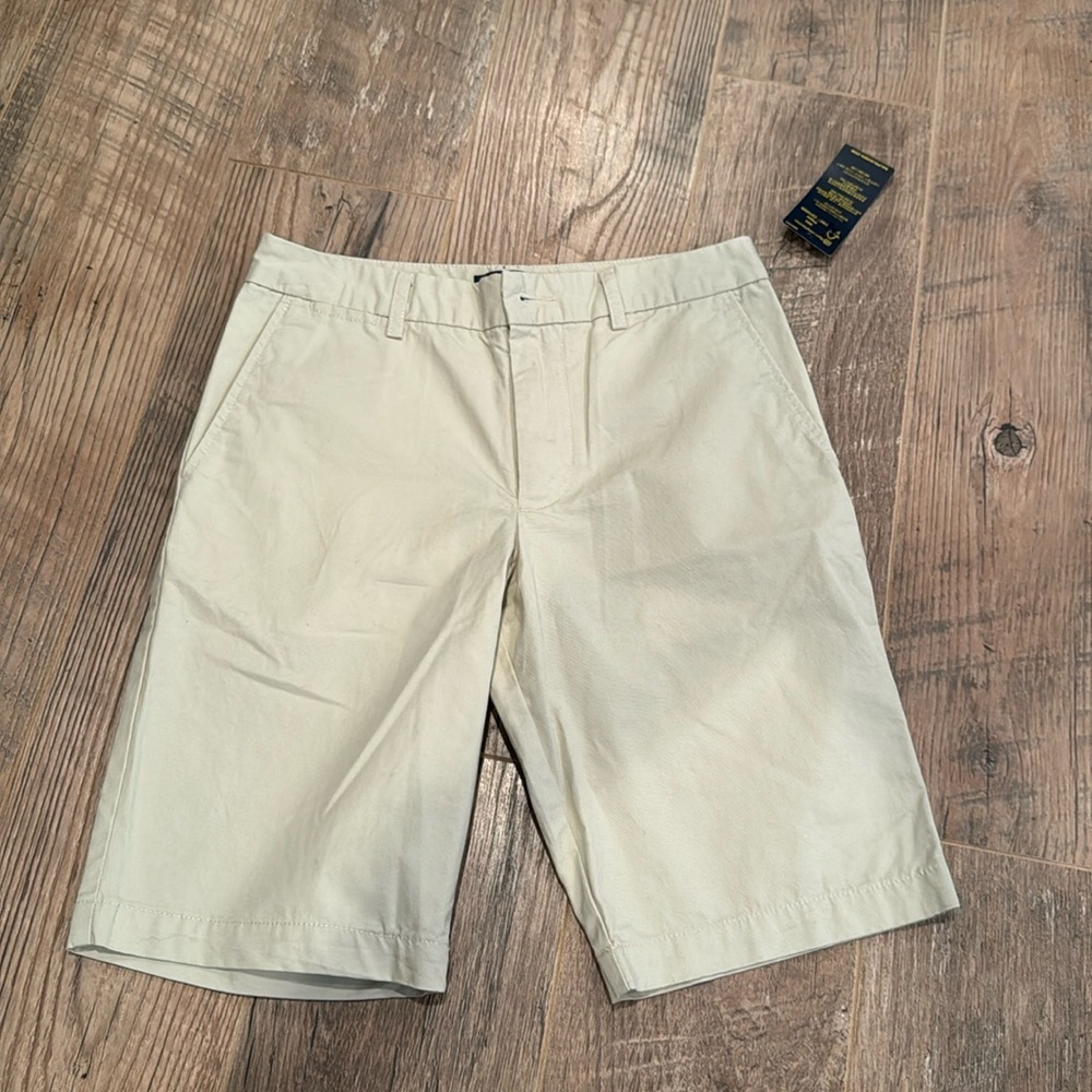 NWT Polo by Ralph Lauren Boys Khaki Shorts Size 12